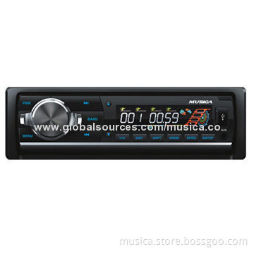 Flip down car CD player with AM/FM, USB SD
